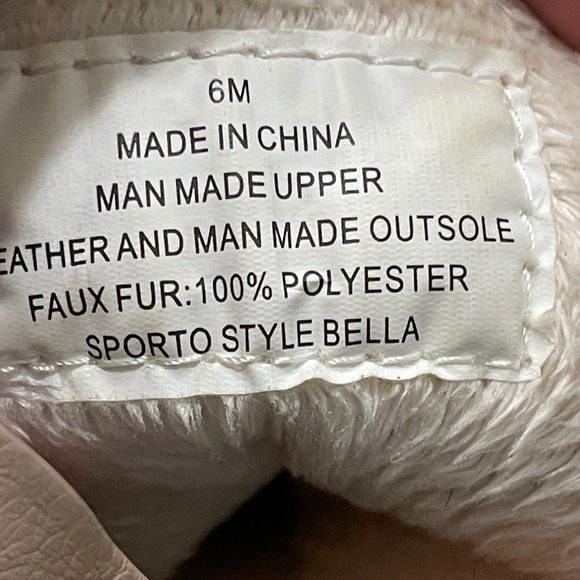 Sporto Duck Boots Waterproof Faux Fur Lined Side Zip‎ Ankle Water Rain Boots 6M - Picture 7 of 8